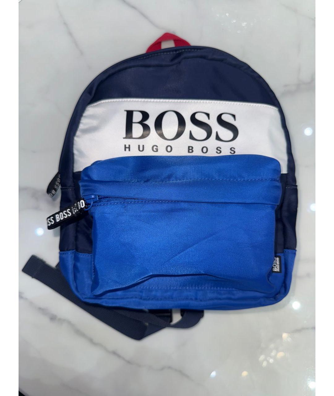 HUGO BOSS Темно-синий рюкзак, фото 6
