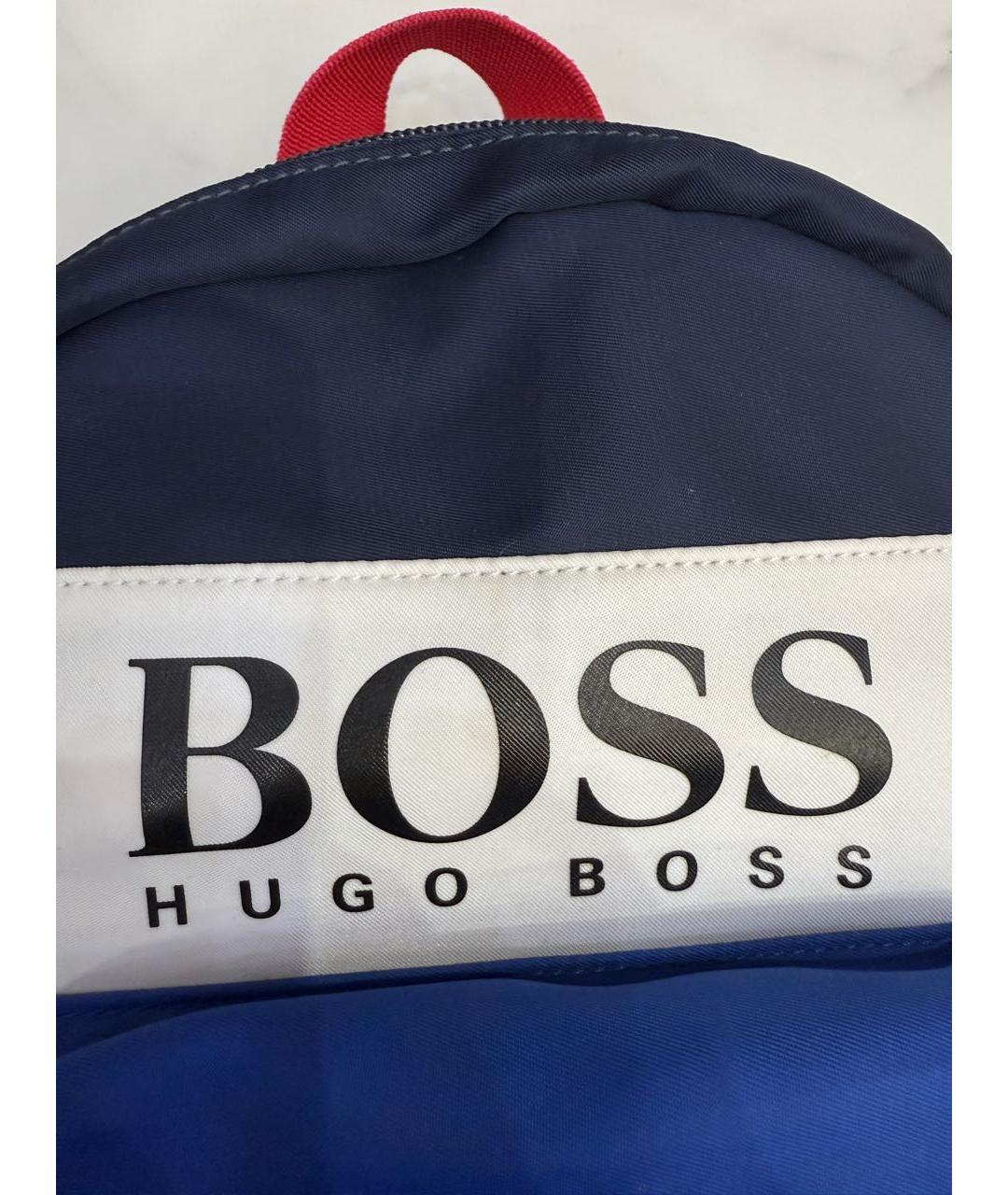 HUGO BOSS Темно-синий рюкзак, фото 2