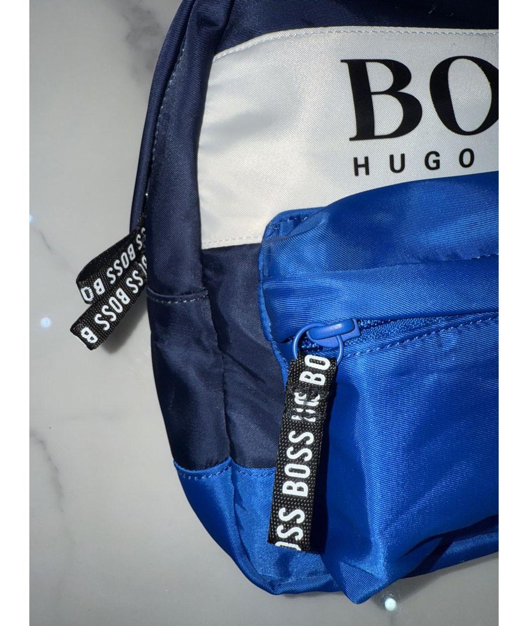 HUGO BOSS Темно-синий рюкзак, фото 5