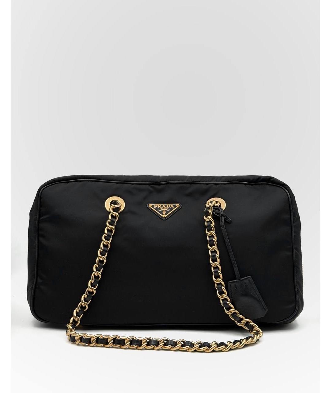 PRADA Черная сумка через плечо, фото 6