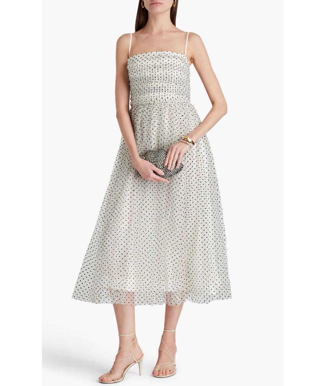 ZIMMERMANN Белое полиэстеровое коктейльное платье, фото 2