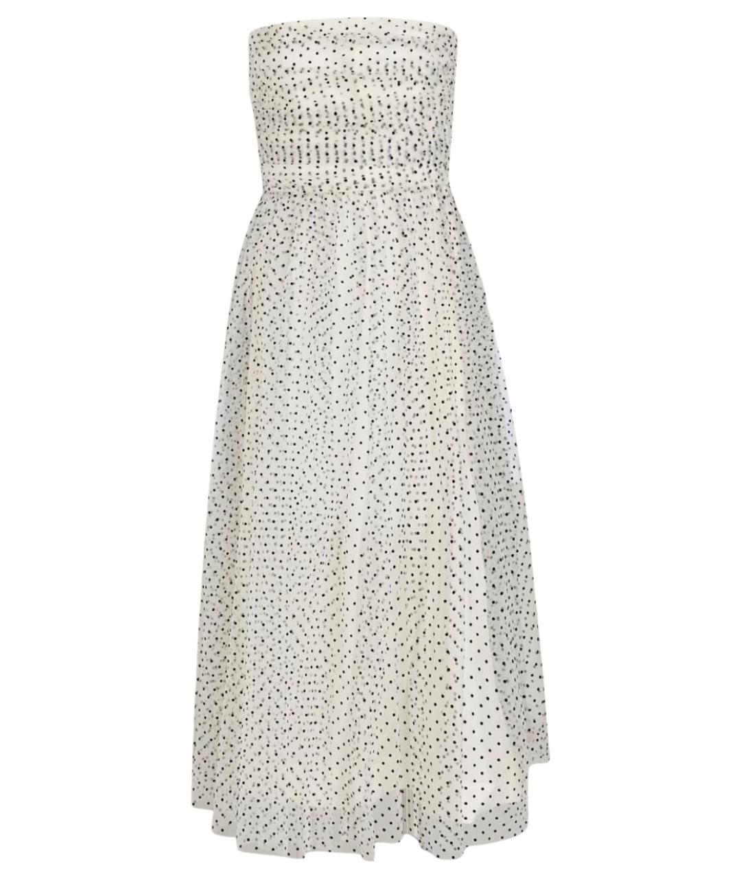 ZIMMERMANN Белое полиэстеровое коктейльное платье, фото 1