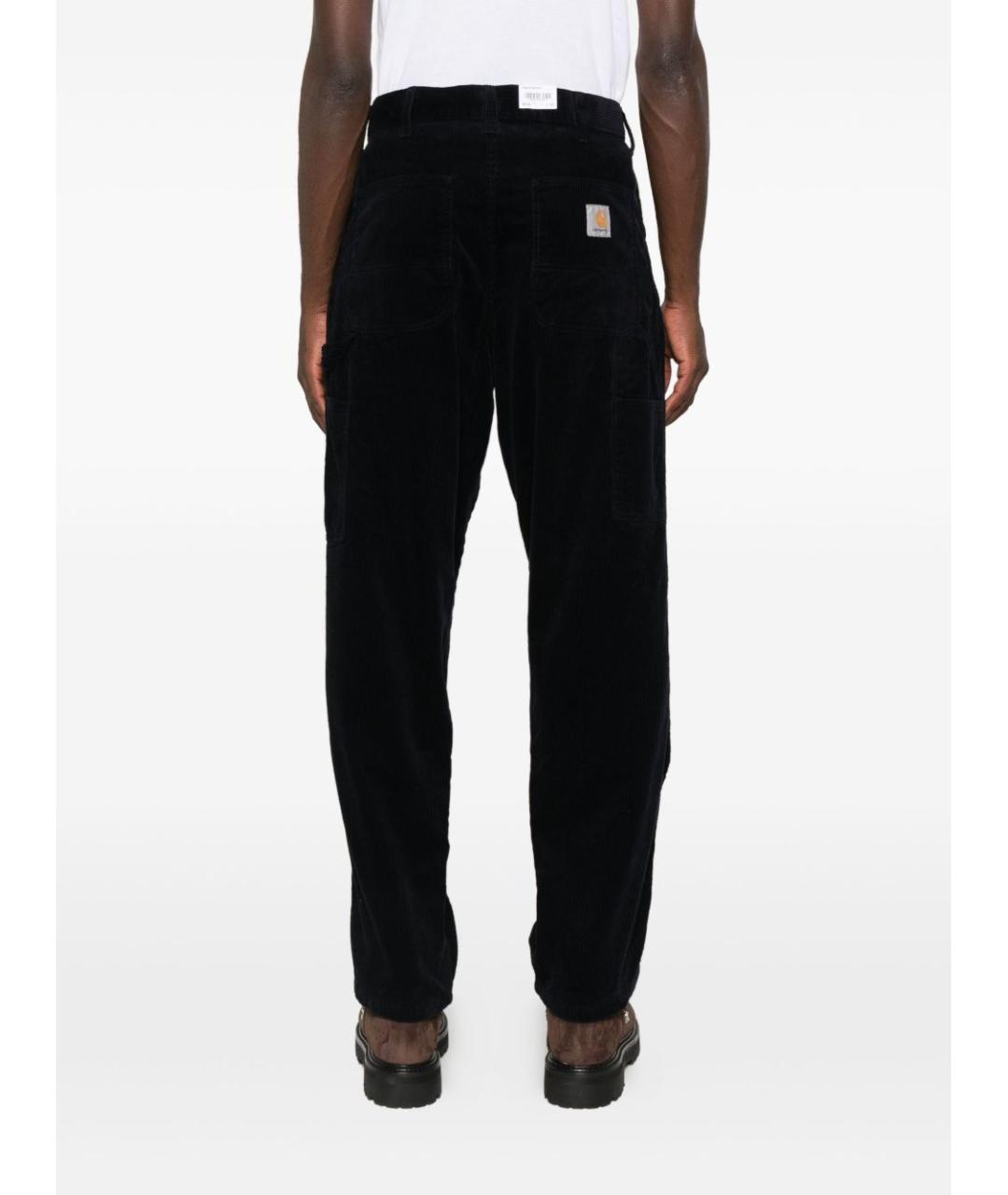CARHARTT WIP Синие хлопковые повседневные брюки, фото 2