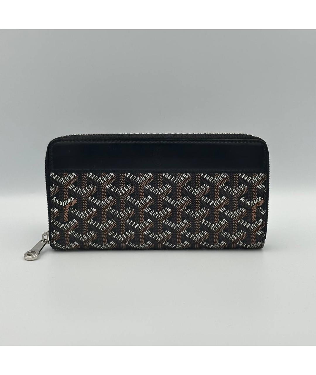 GOYARD Черный кошелек, фото 4