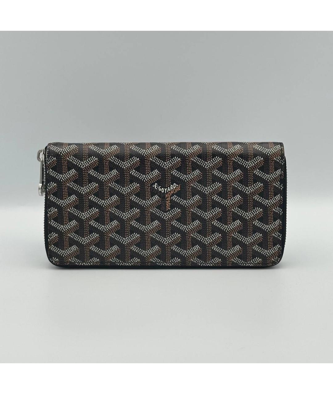 GOYARD Черный кошелек, фото 3