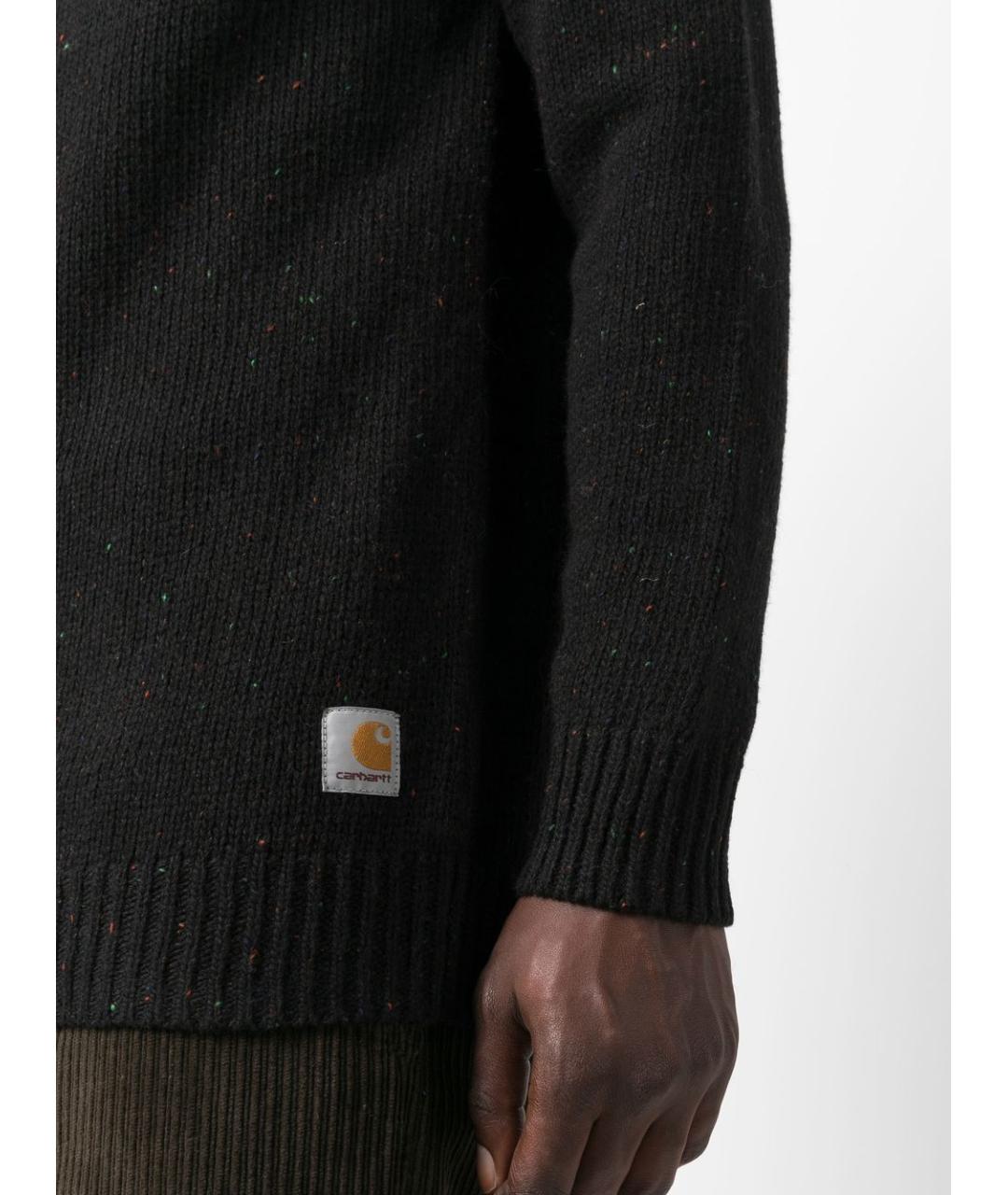 CARHARTT WIP Черный шерстяной джемпер / свитер, фото 3