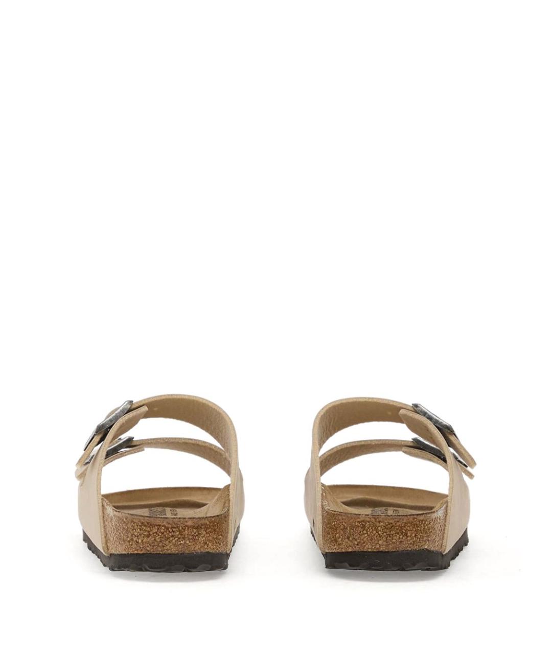 BIRKENSTOCK Бежевые замшевые сандалии, фото 3