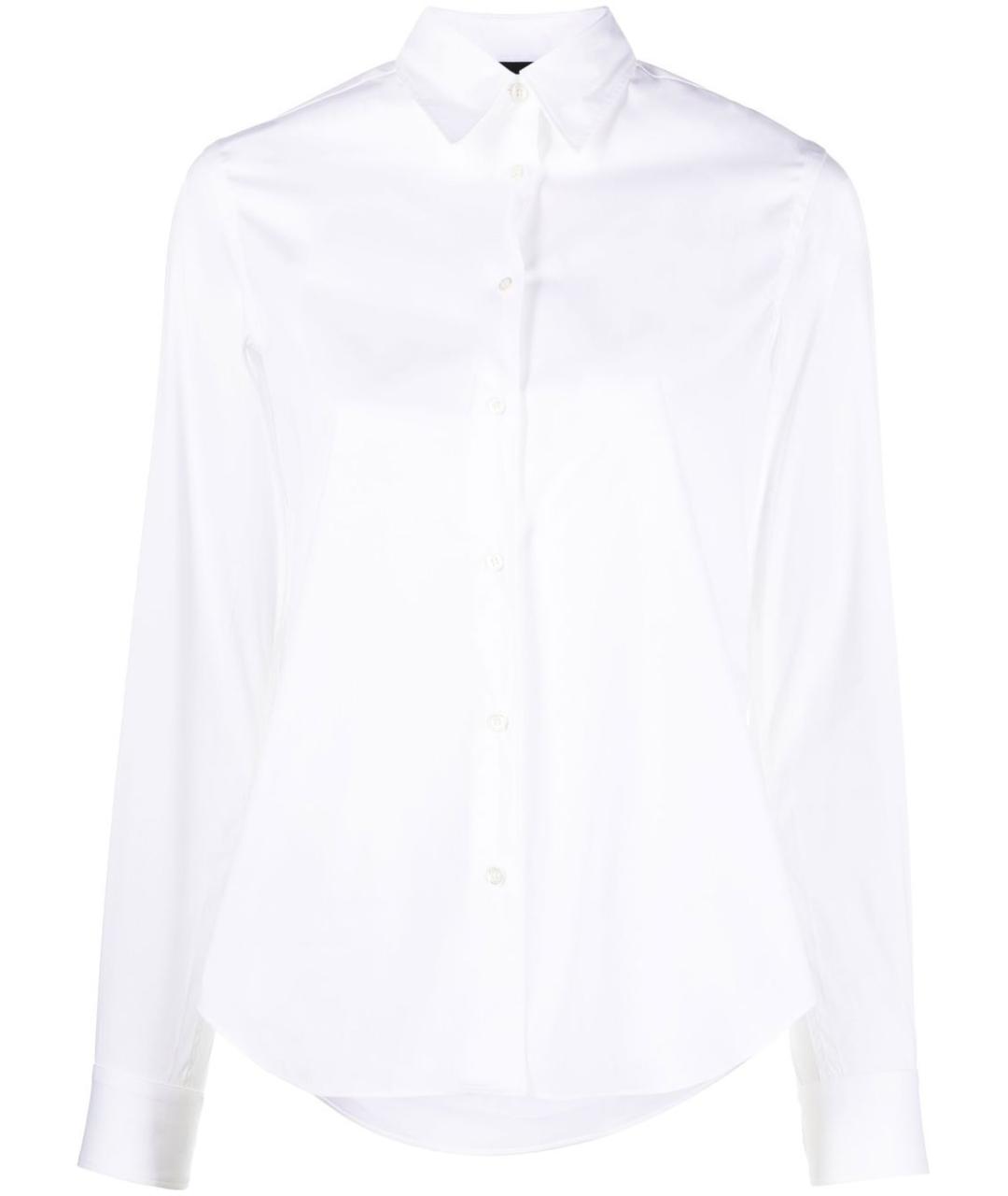 ASPESI Белая хлопковая рубашка, фото 1