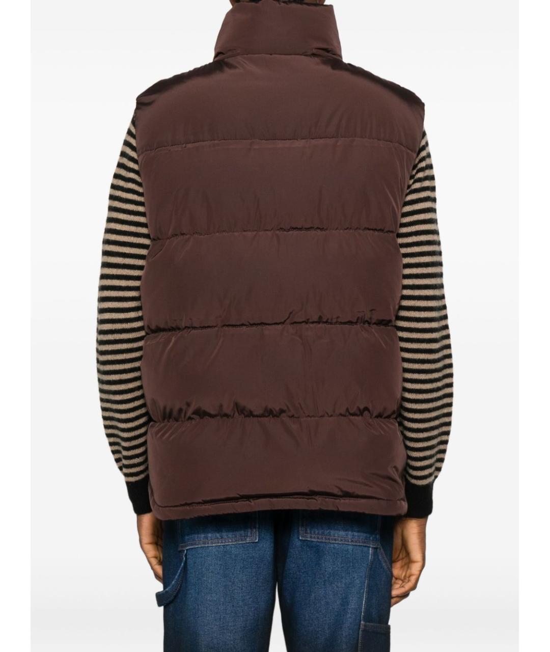 CARHARTT WIP Коричневый полиамидовый жилет, фото 3