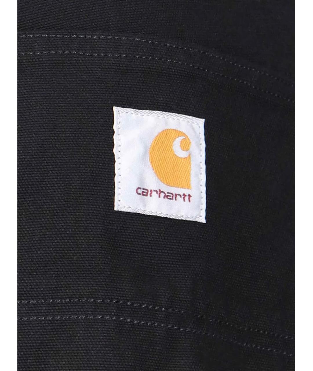 CARHARTT WIP Черные хлопковые повседневные брюки, фото 2