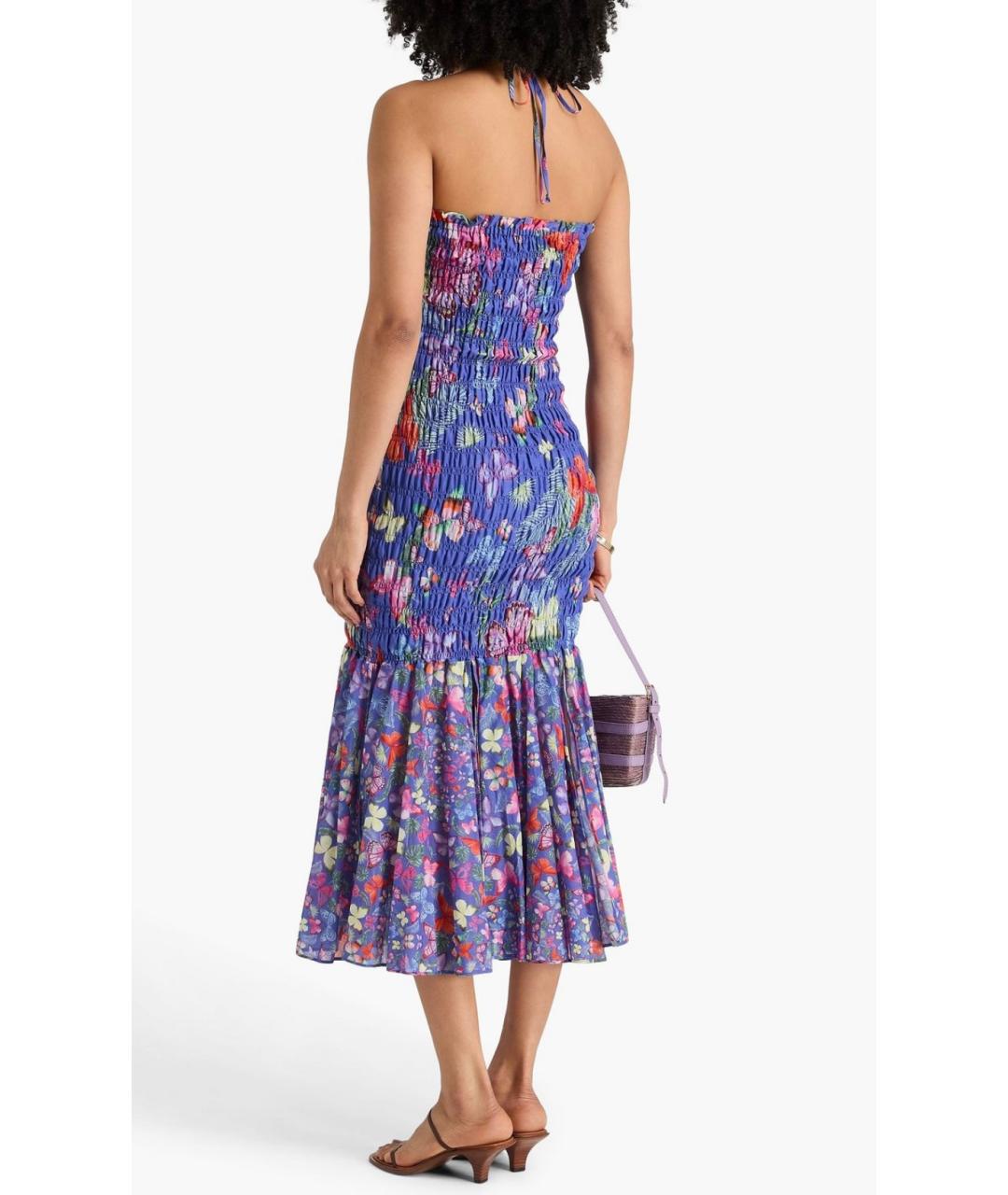 CHARO RUIZ Синий хлопковый сарафан, фото 3