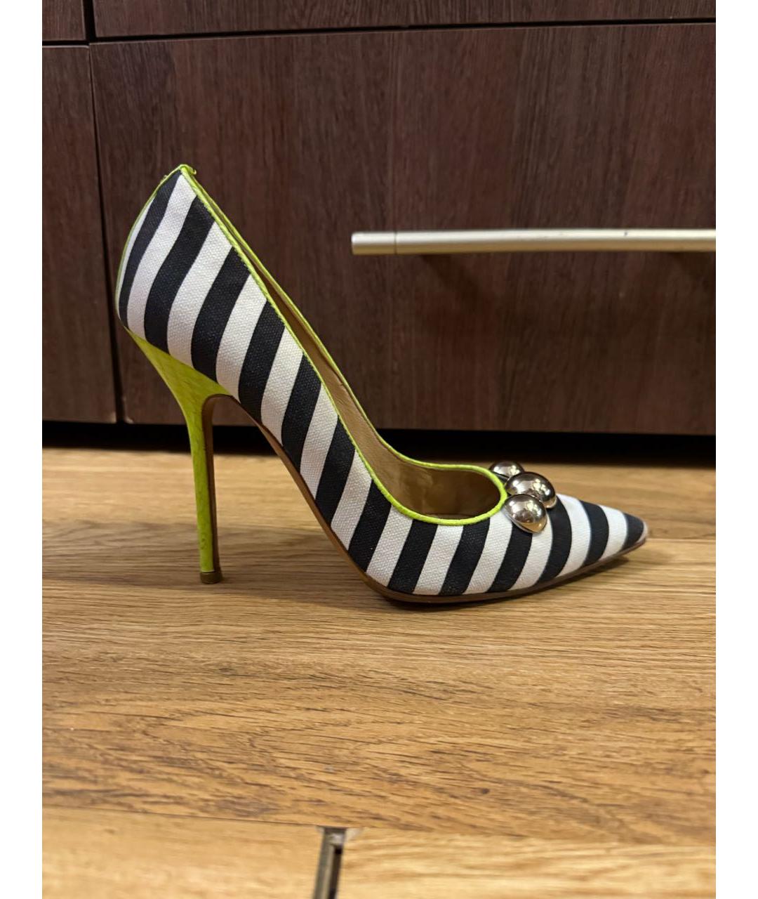 DSQUARED2 Мульти текстильные туфли, фото 9