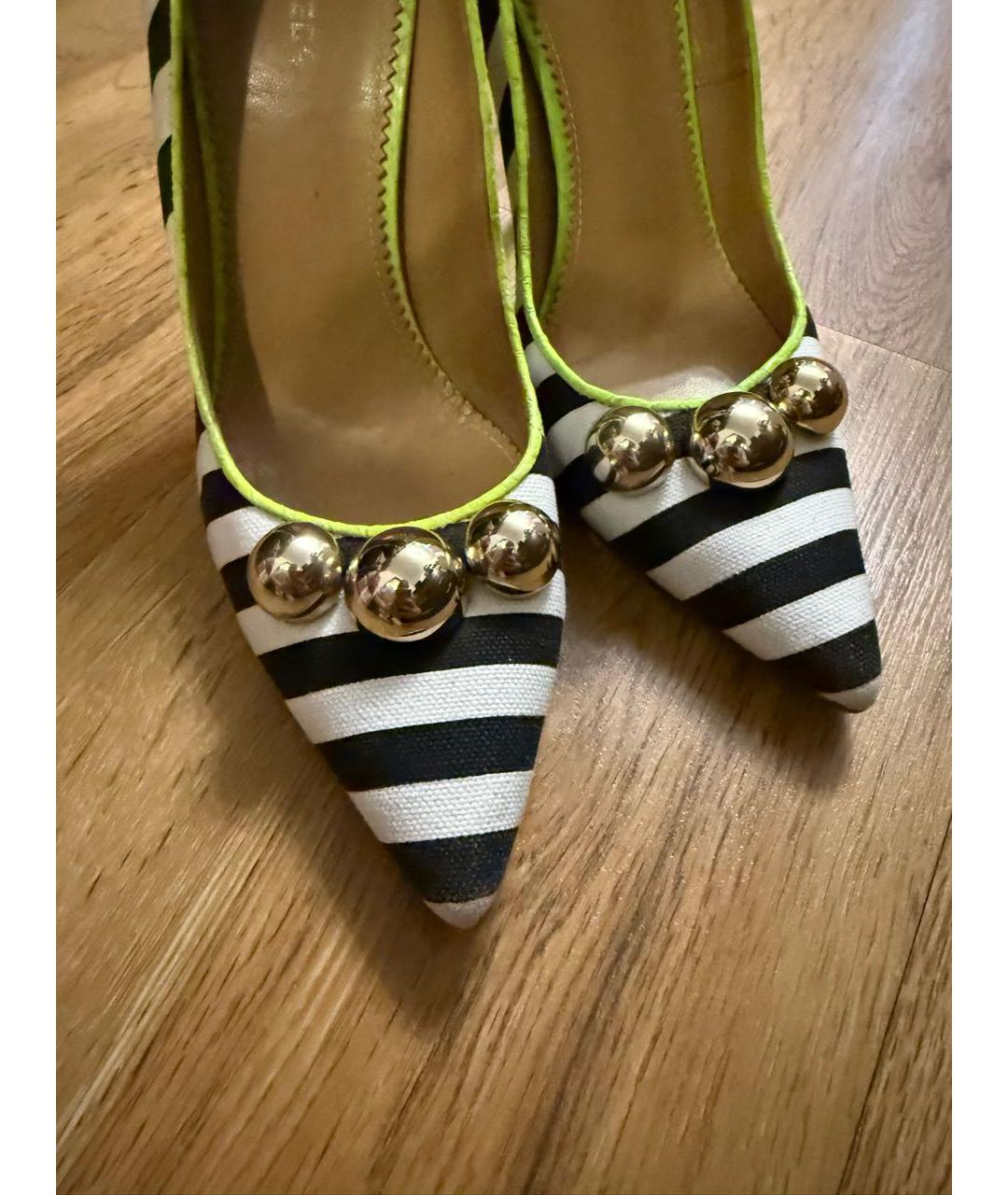 DSQUARED2 Мульти текстильные туфли, фото 2