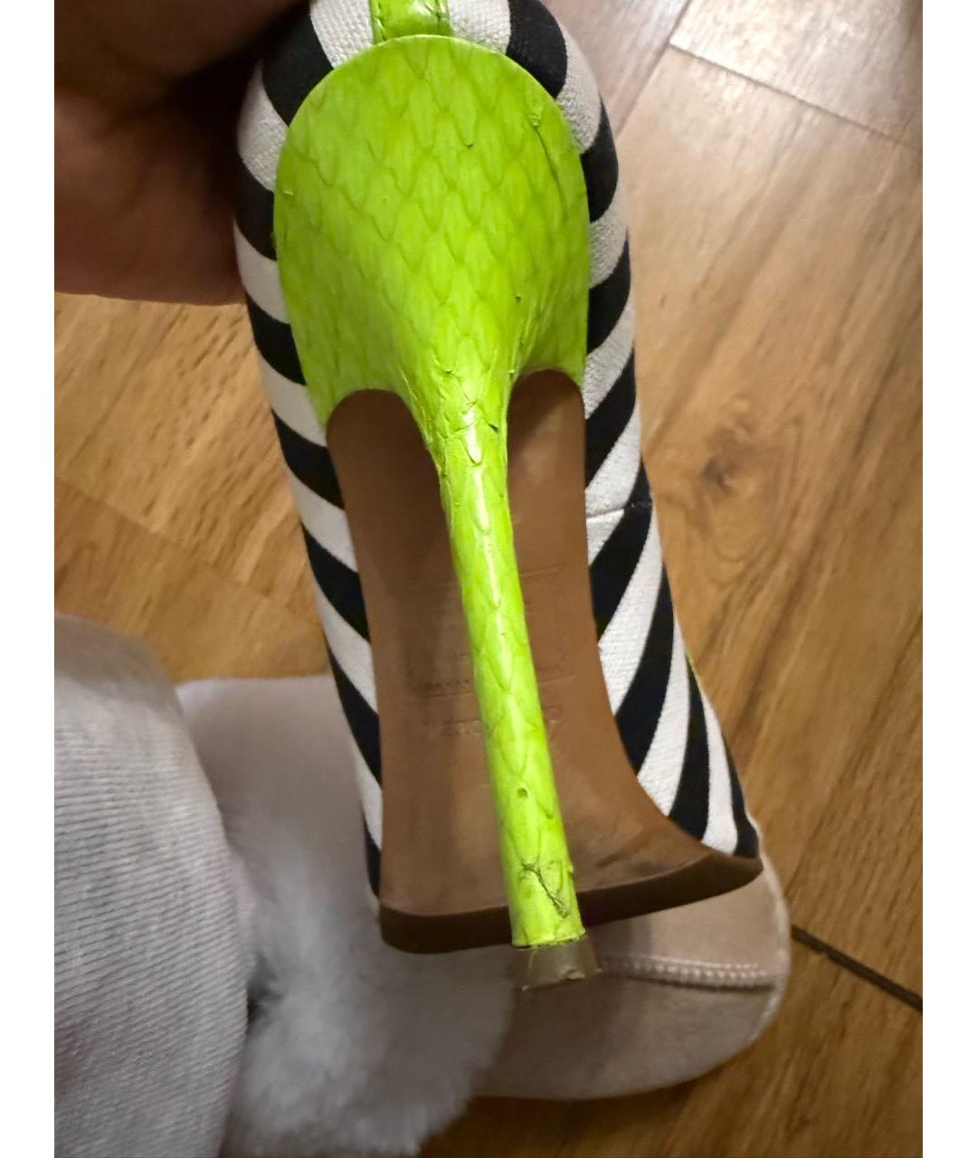 DSQUARED2 Мульти текстильные туфли, фото 7