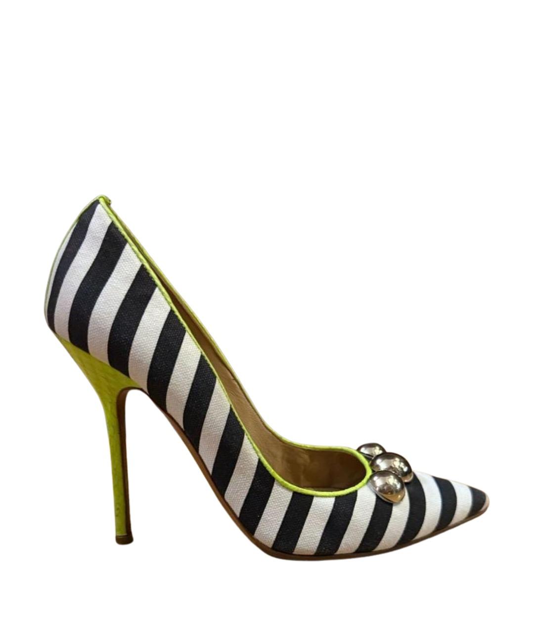 DSQUARED2 Мульти текстильные туфли, фото 1