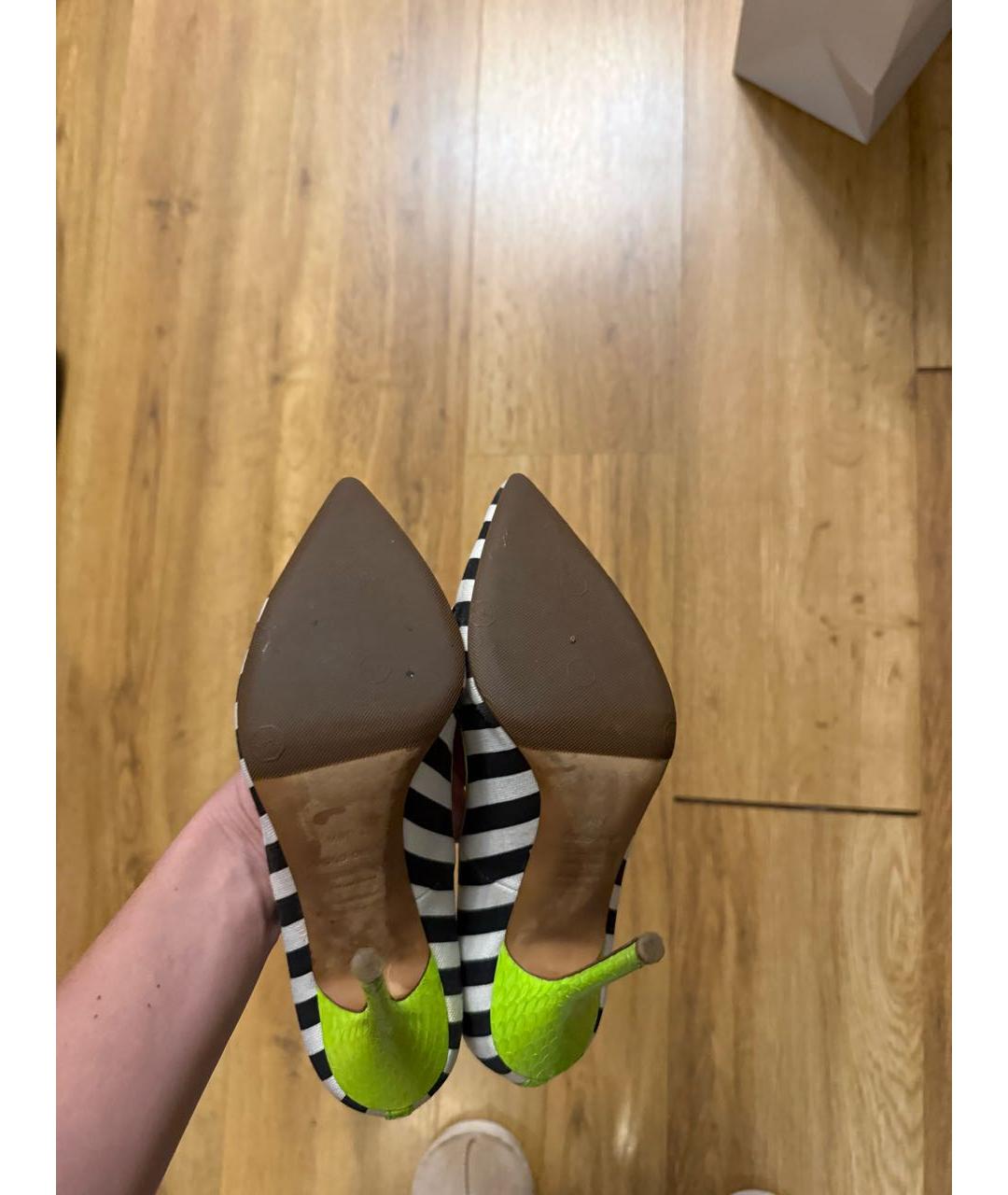 DSQUARED2 Мульти текстильные туфли, фото 5