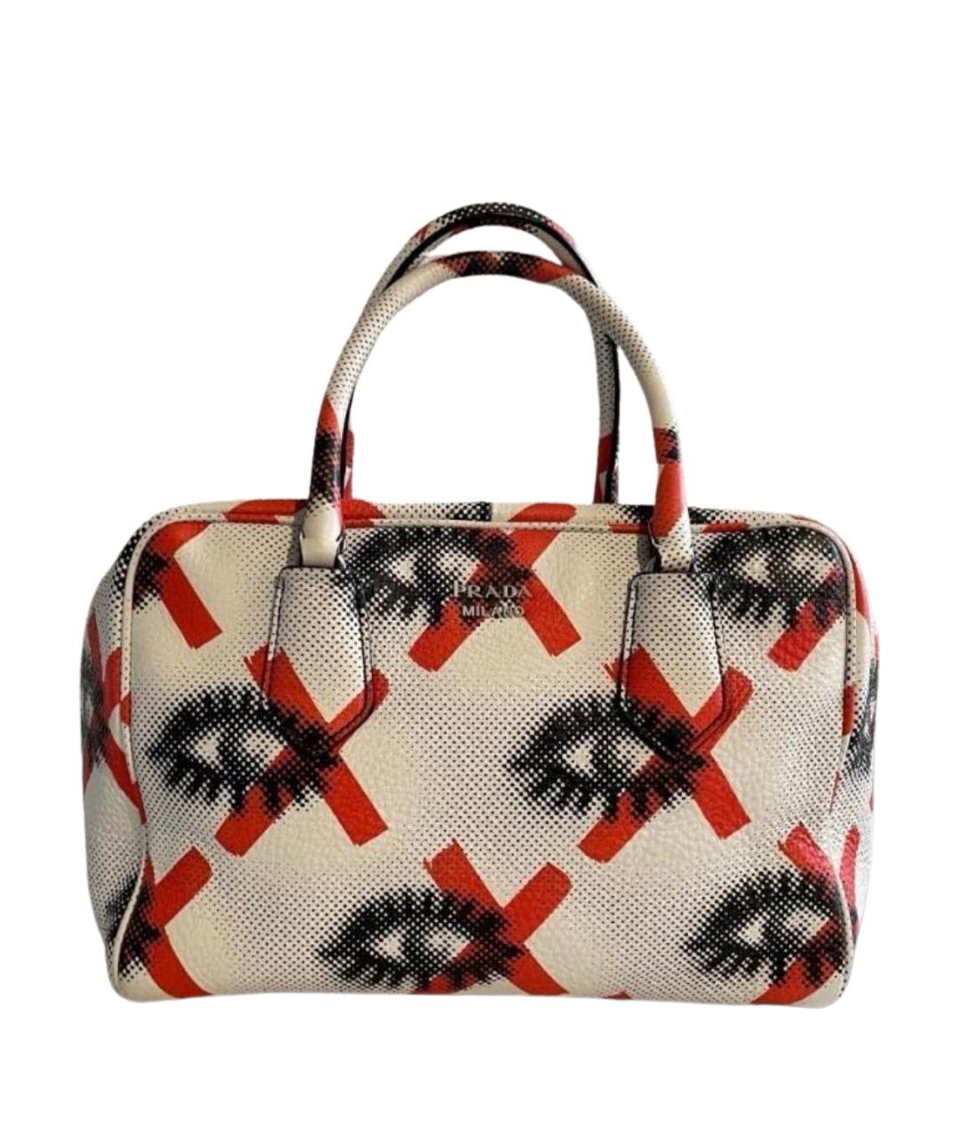 PRADA Кожаная сумка с короткими ручками, фото 1