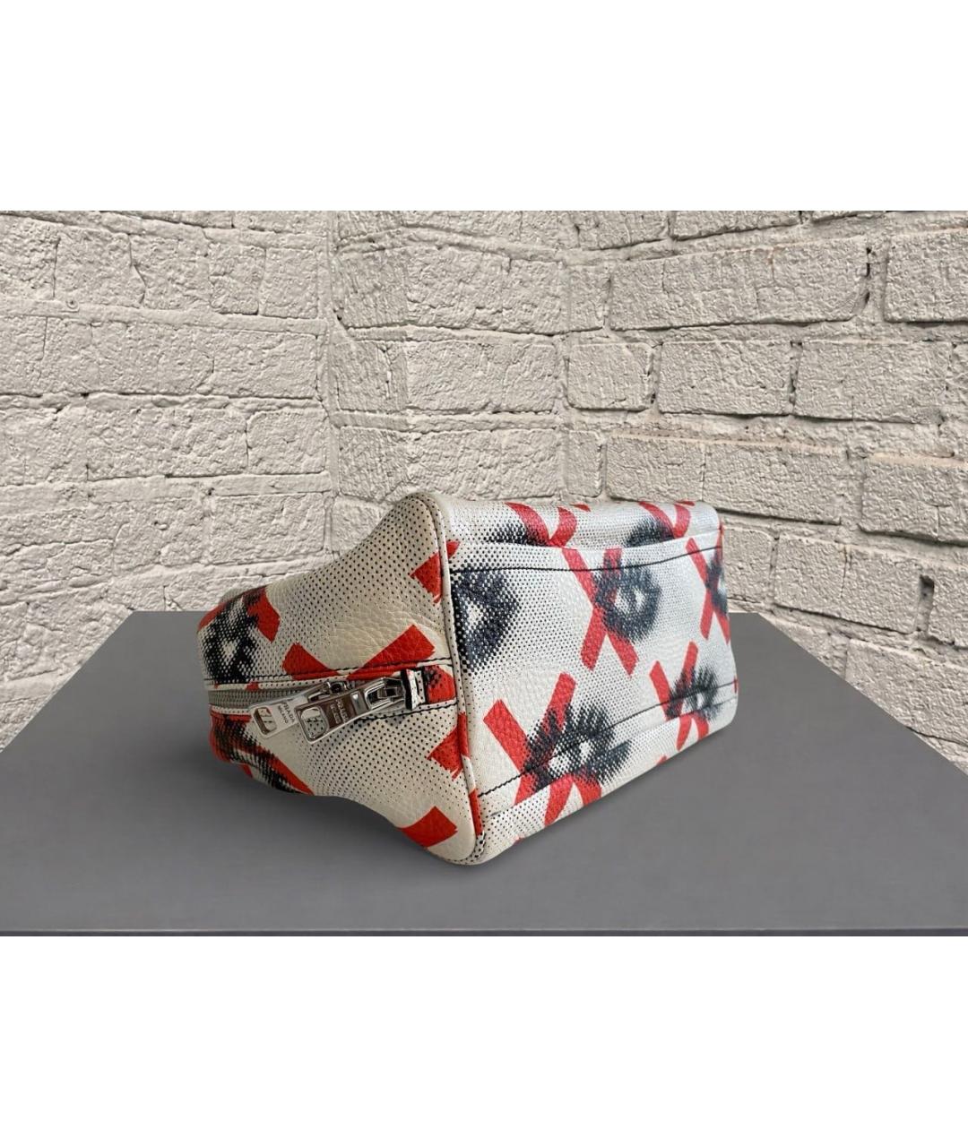 PRADA Кожаная сумка с короткими ручками, фото 6