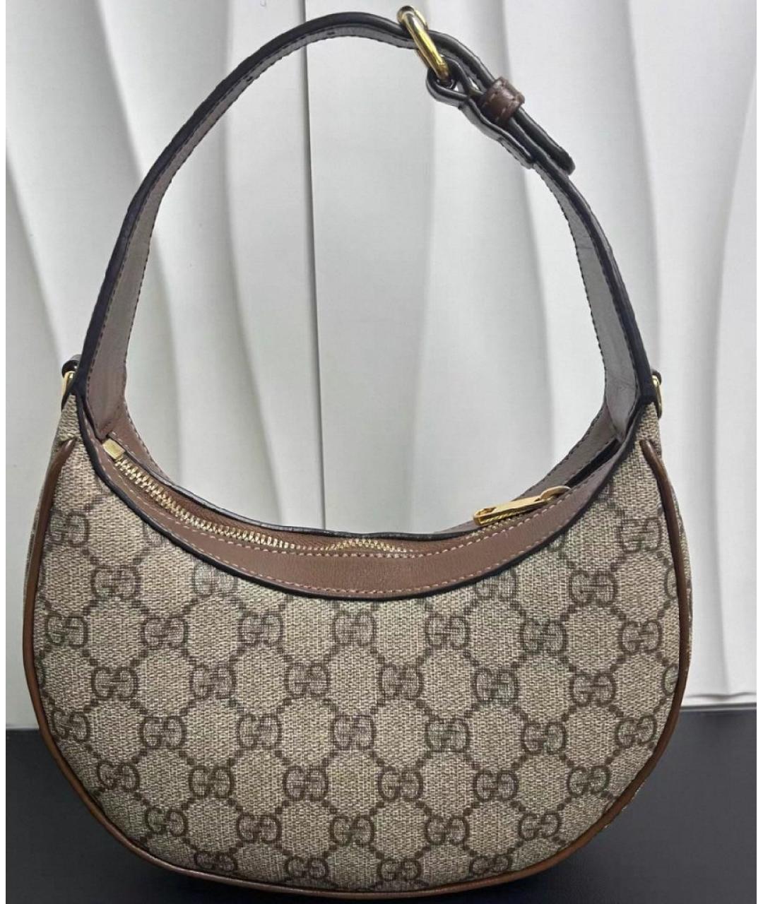 GUCCI Коричневая сумка через плечо, фото 2