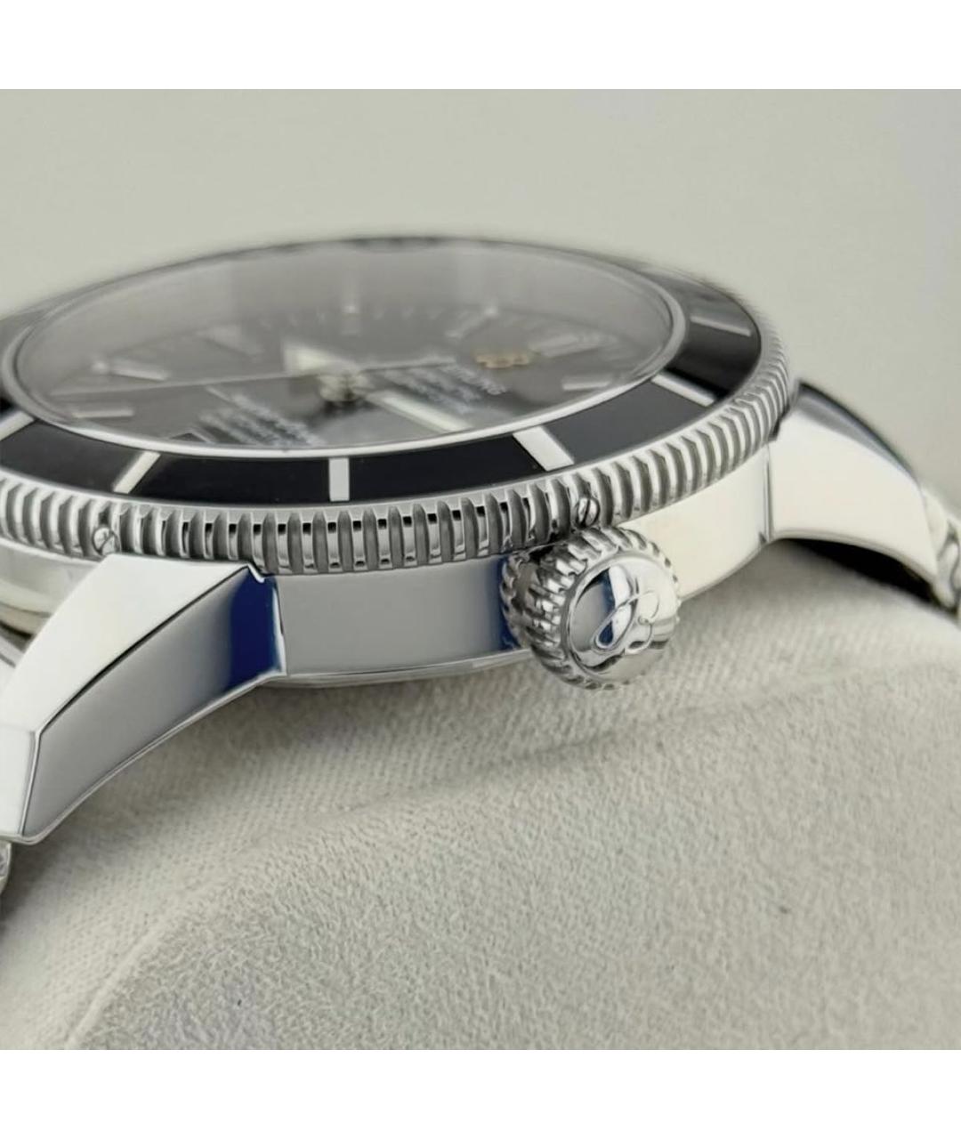 BREITLING Черные металлические часы, фото 4