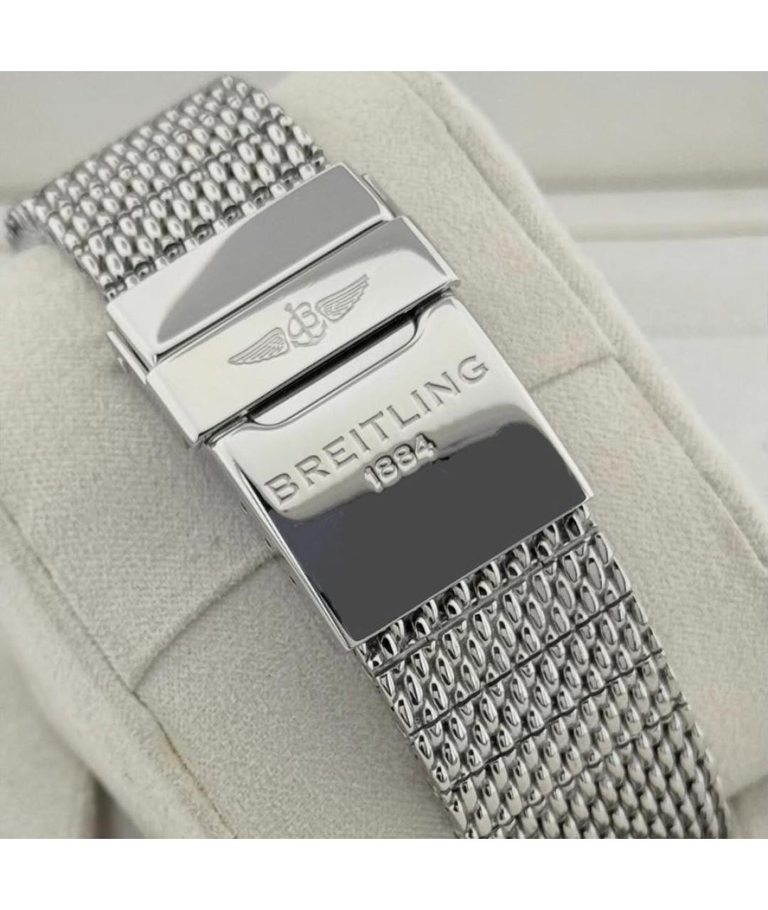 BREITLING Черные металлические часы, фото 6