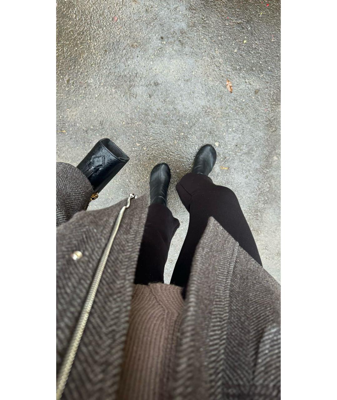 PROENZA SCHOULER Черные кожаные ботильоны, фото 5