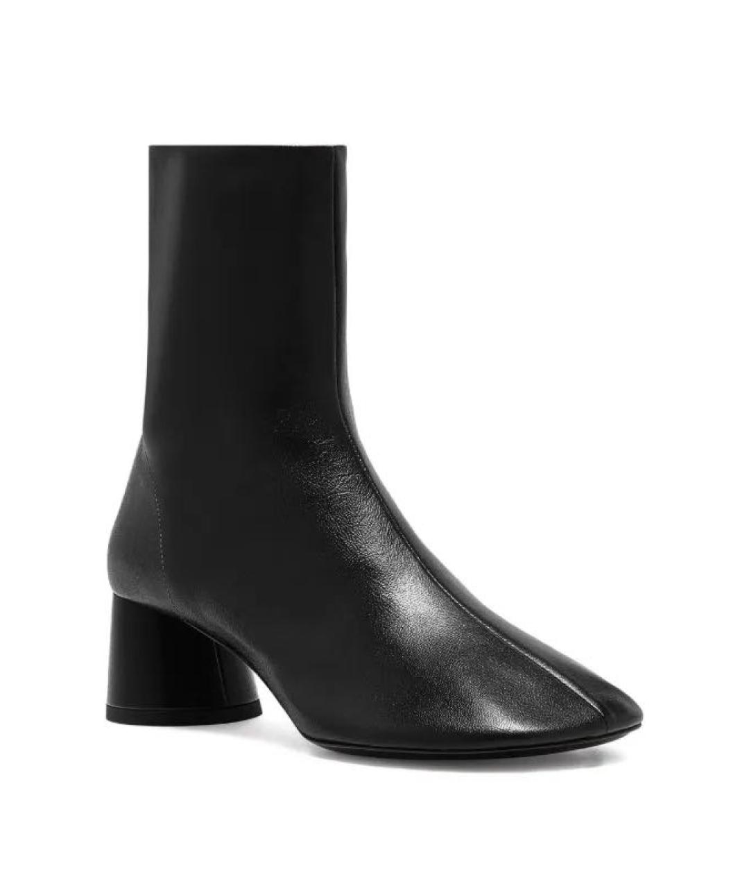PROENZA SCHOULER Черные кожаные ботильоны, фото 2
