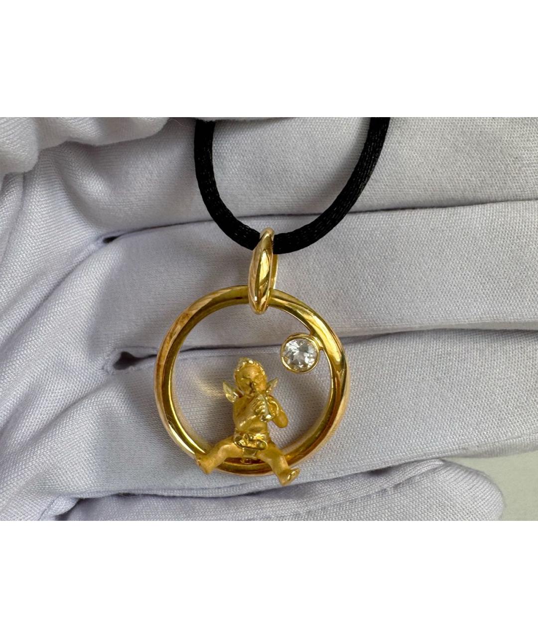 CARRERA Y CARRERA Золотая подвеска из желтого золота, фото 5