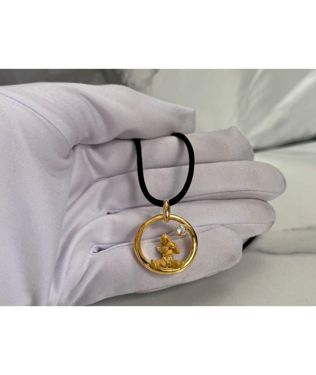 CARRERA Y CARRERA Золотая подвеска из желтого золота, фото 8