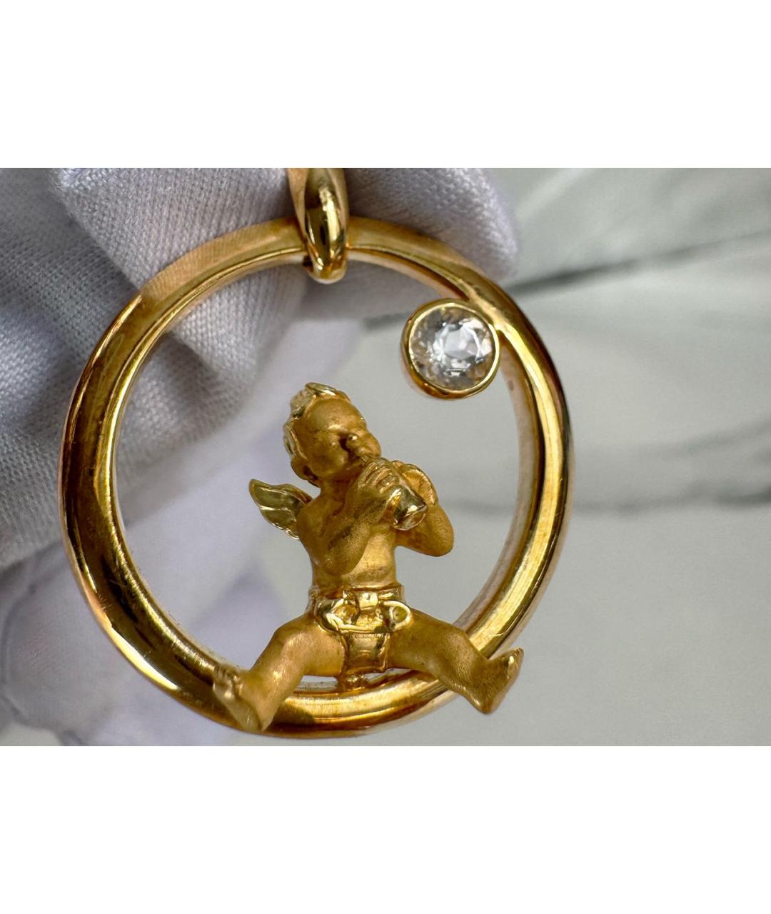 CARRERA Y CARRERA Золотая подвеска из желтого золота, фото 6