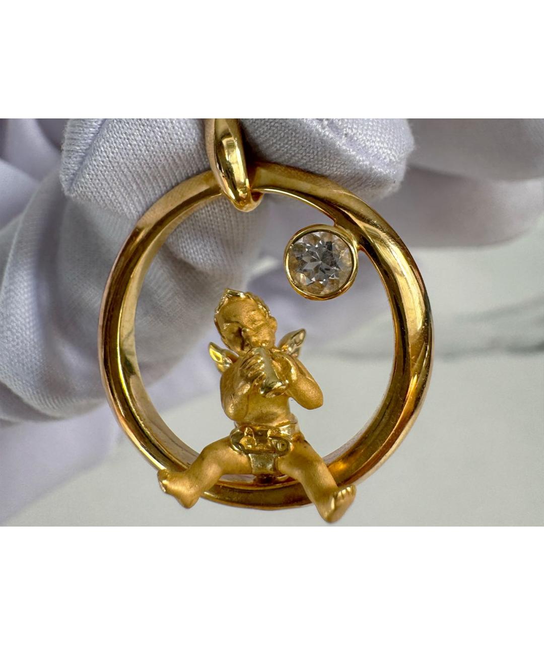 CARRERA Y CARRERA Золотая подвеска из желтого золота, фото 2