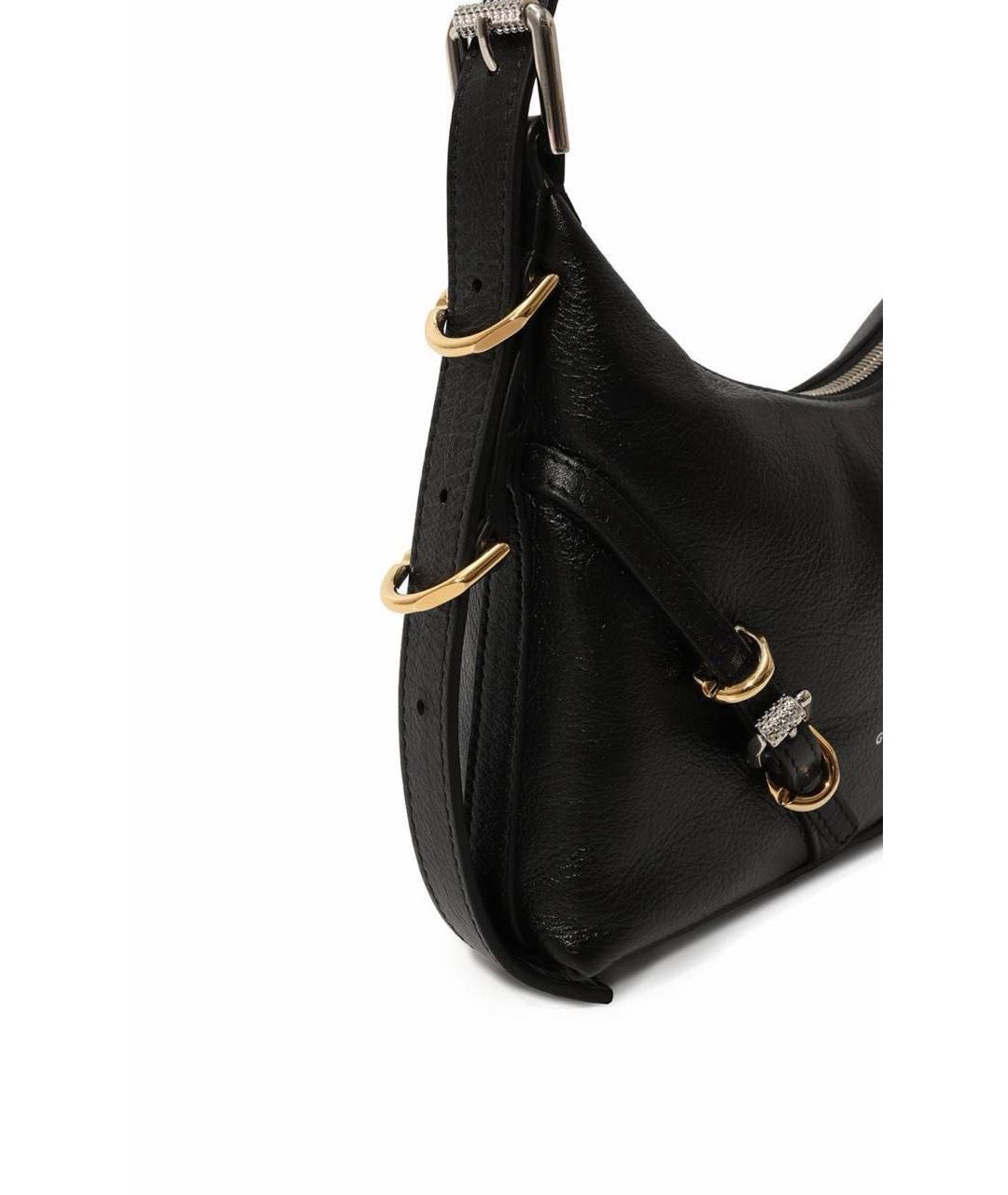 GIVENCHY Черная кожаная сумка через плечо, фото 3