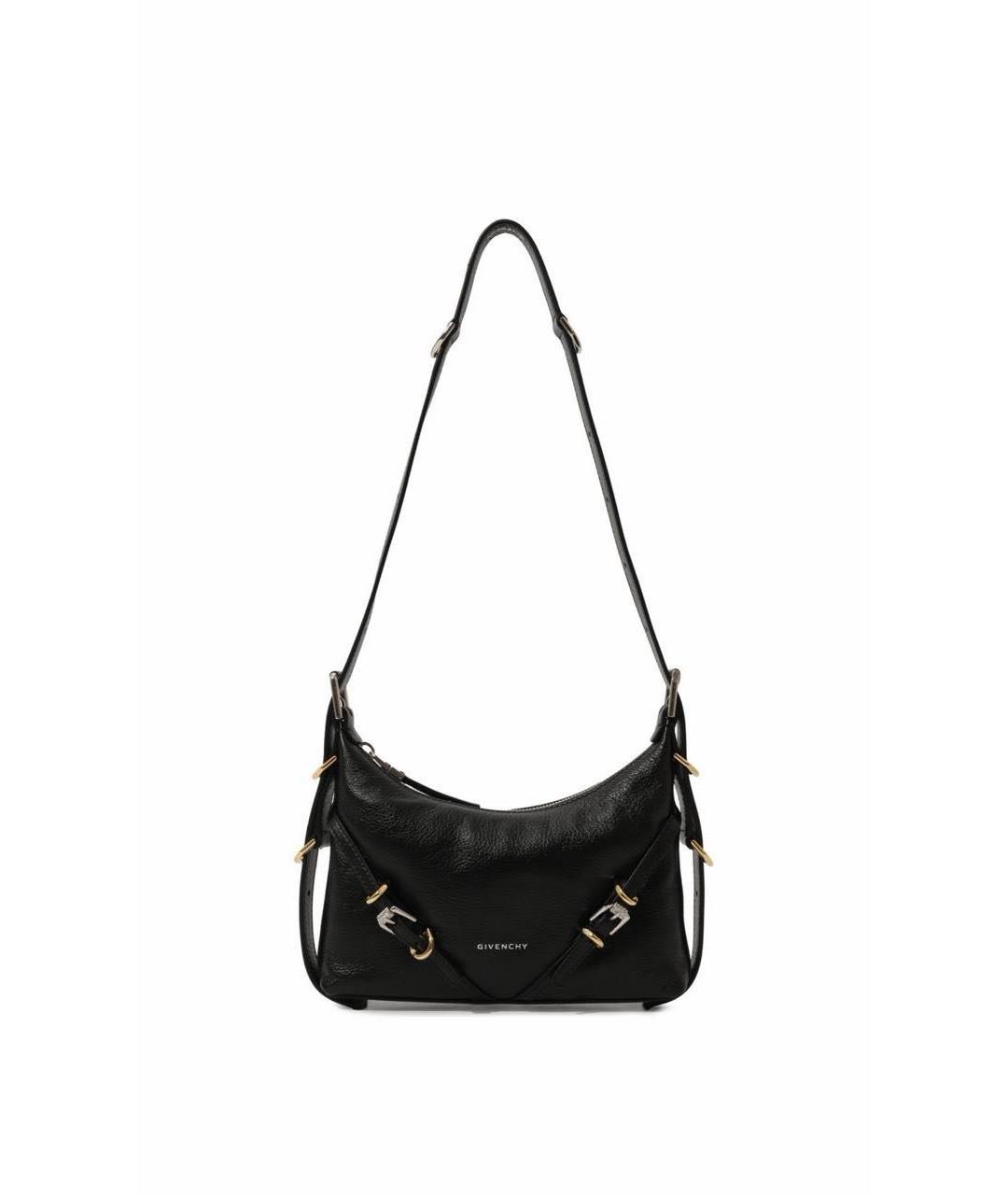 GIVENCHY Черная кожаная сумка через плечо, фото 7