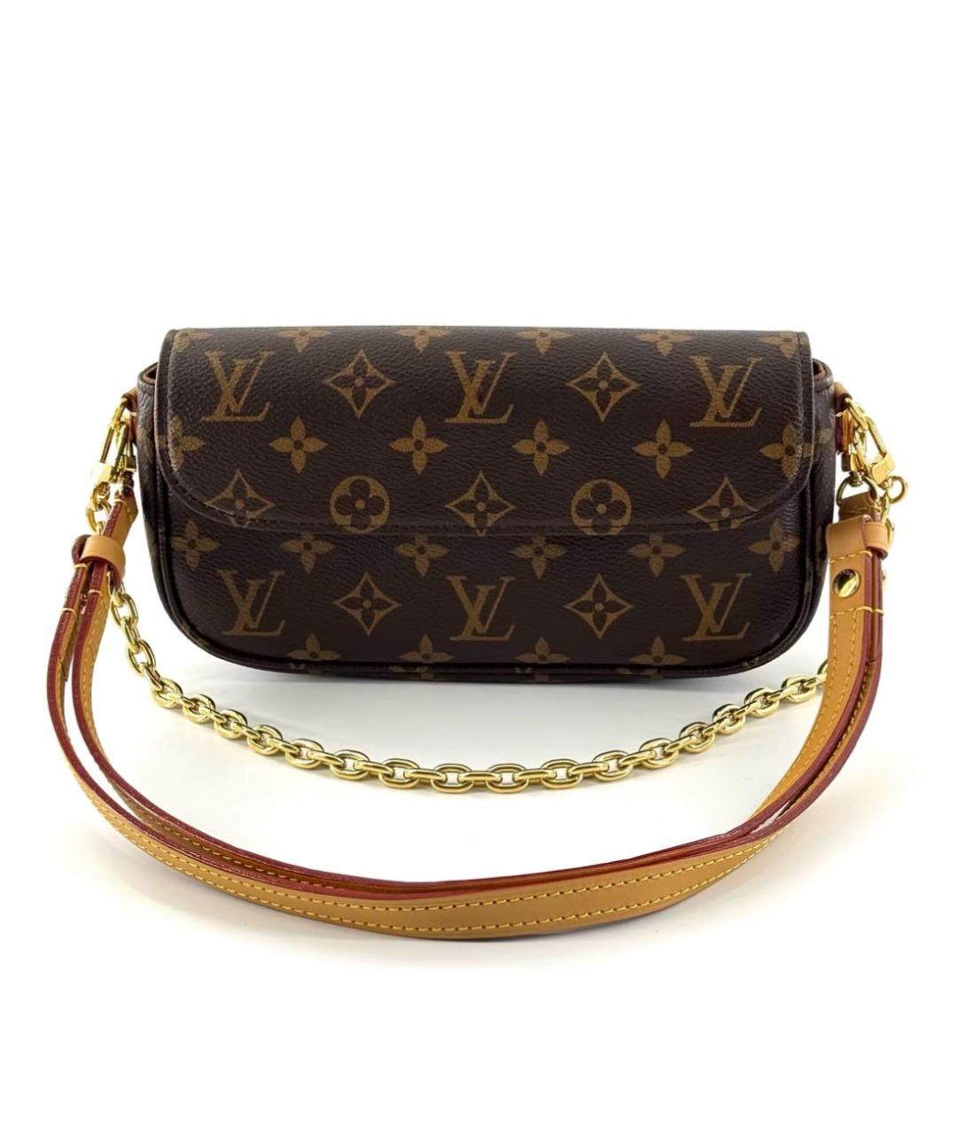 LOUIS VUITTON Коричневая сумка через плечо, фото 6