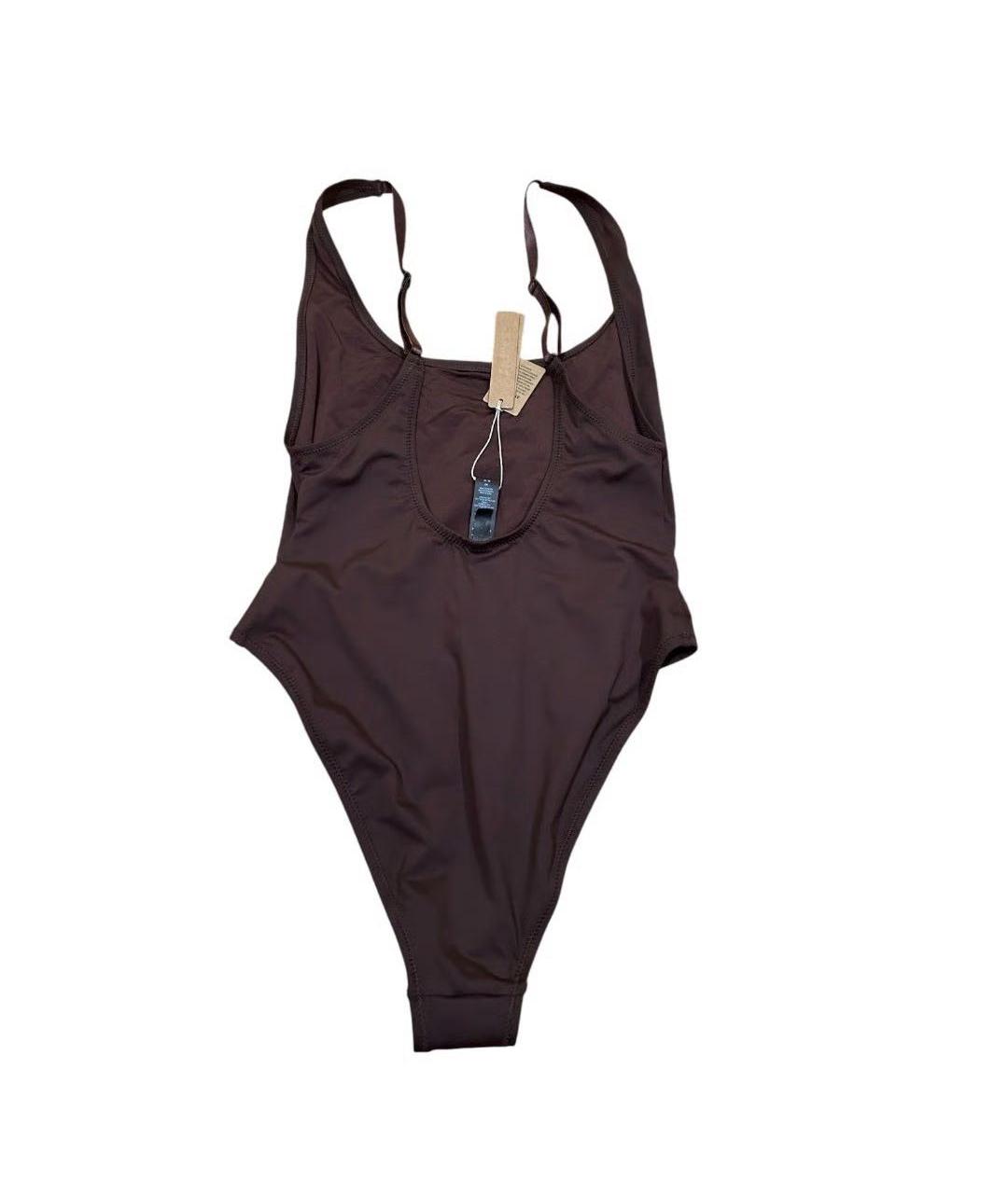 SKIMS Коричневый купальник, фото 4