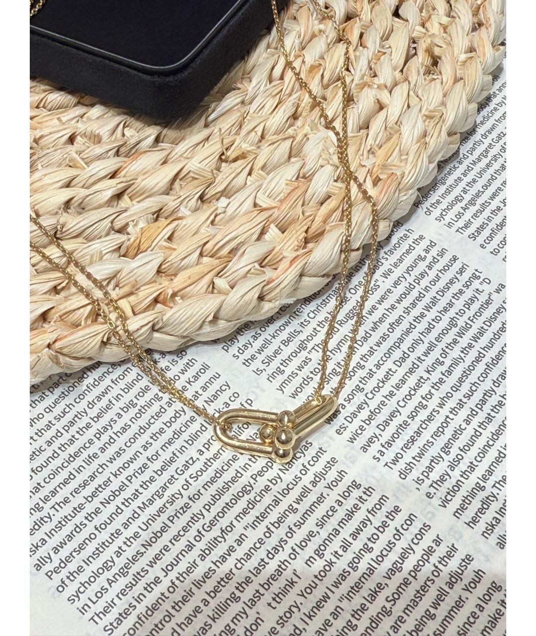 TIFFANY&CO Золотое колье из желтого золота, фото 4