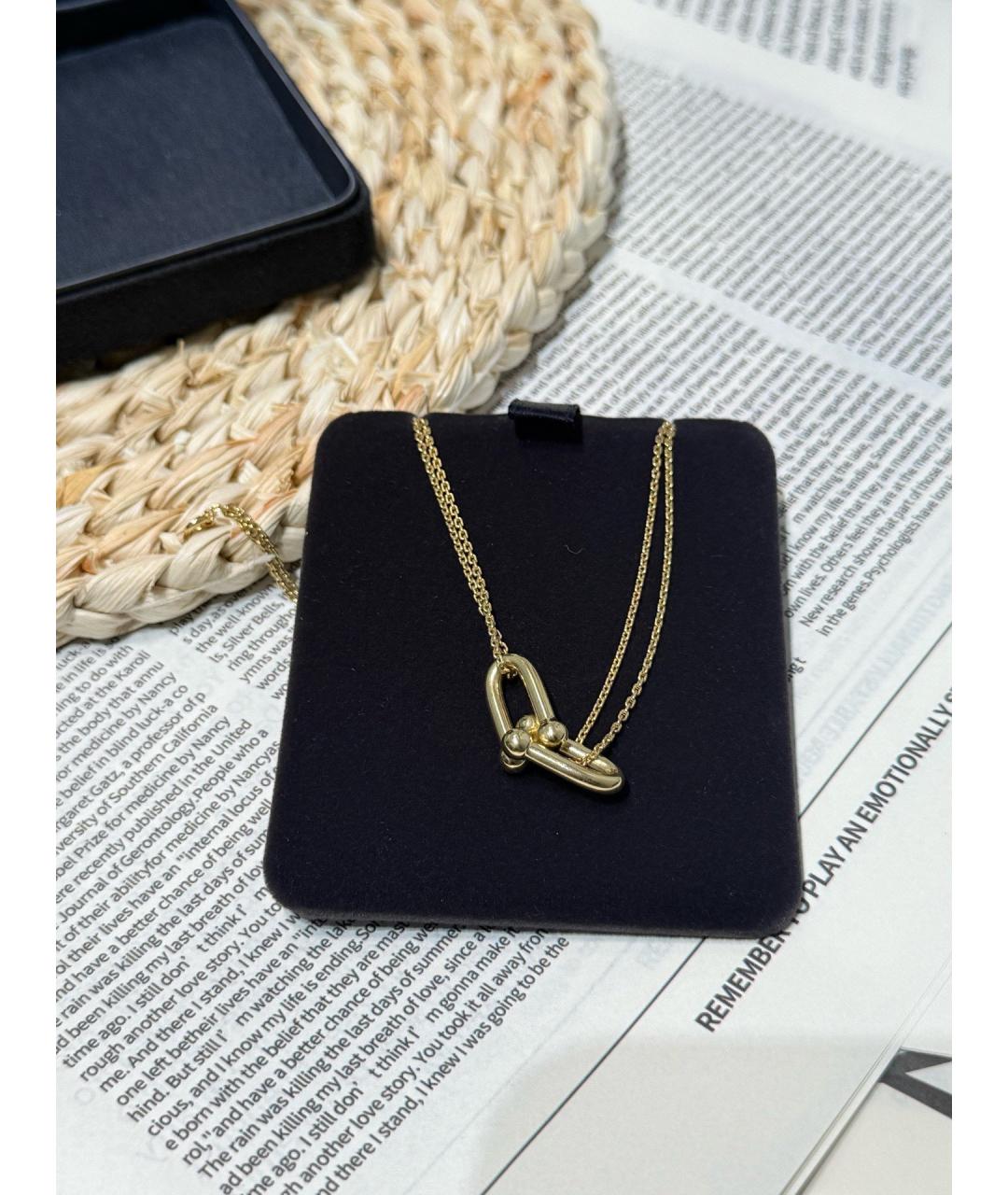 TIFFANY&CO Золотое колье из желтого золота, фото 3