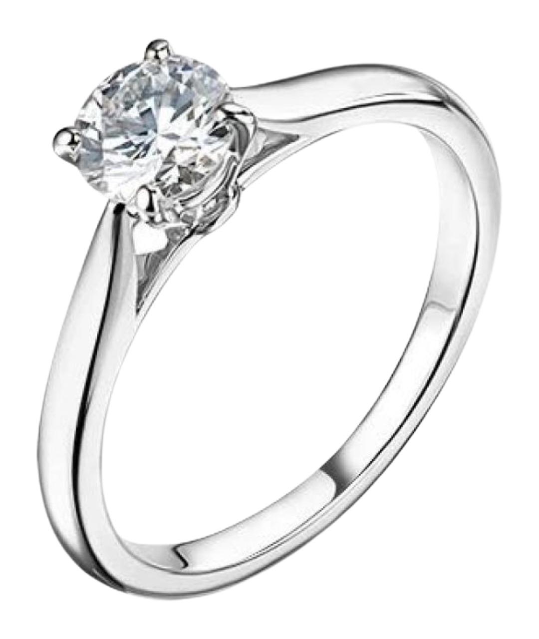 CARTIER Серебряное платиновое кольцо, фото 1