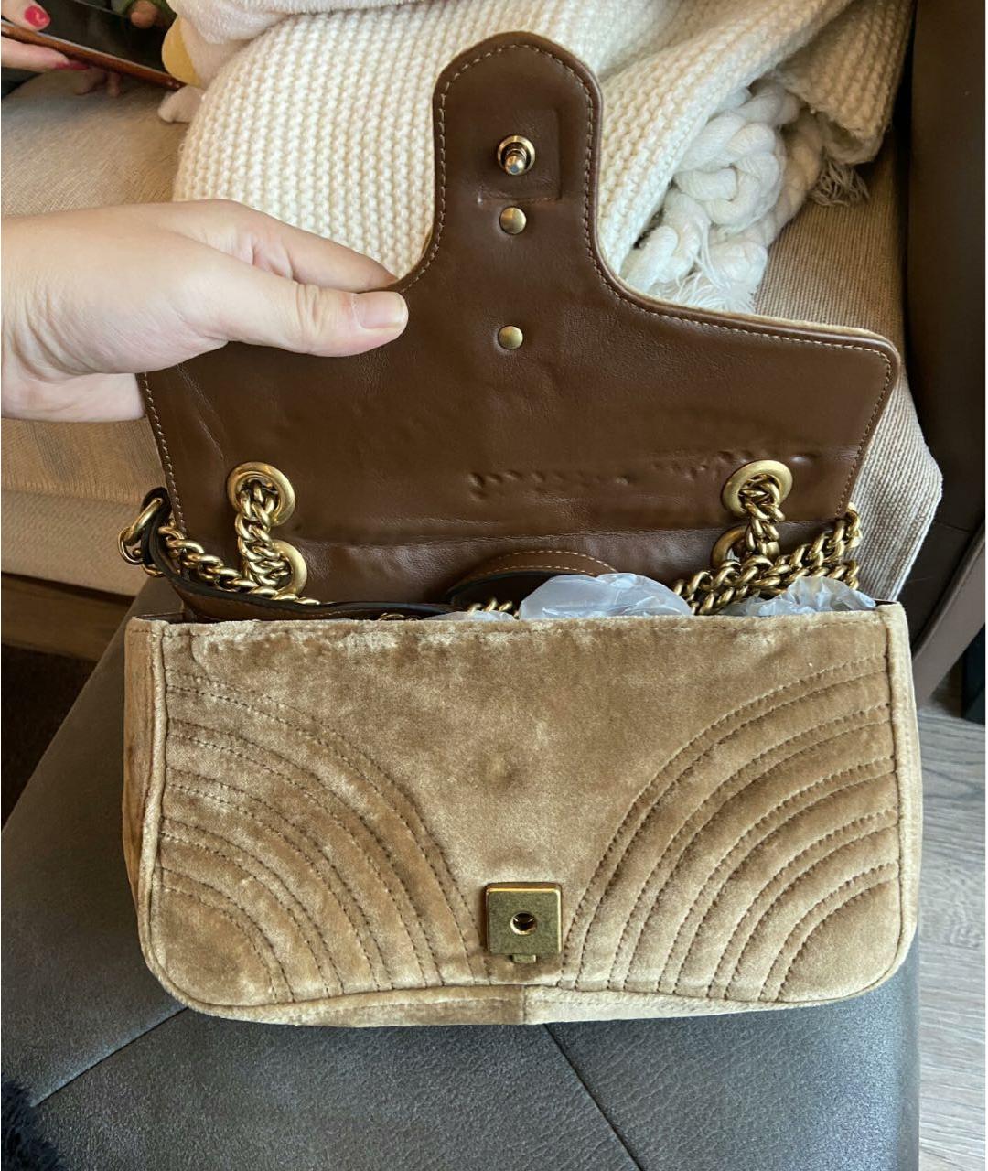 GUCCI Коричневая сумка через плечо, фото 3