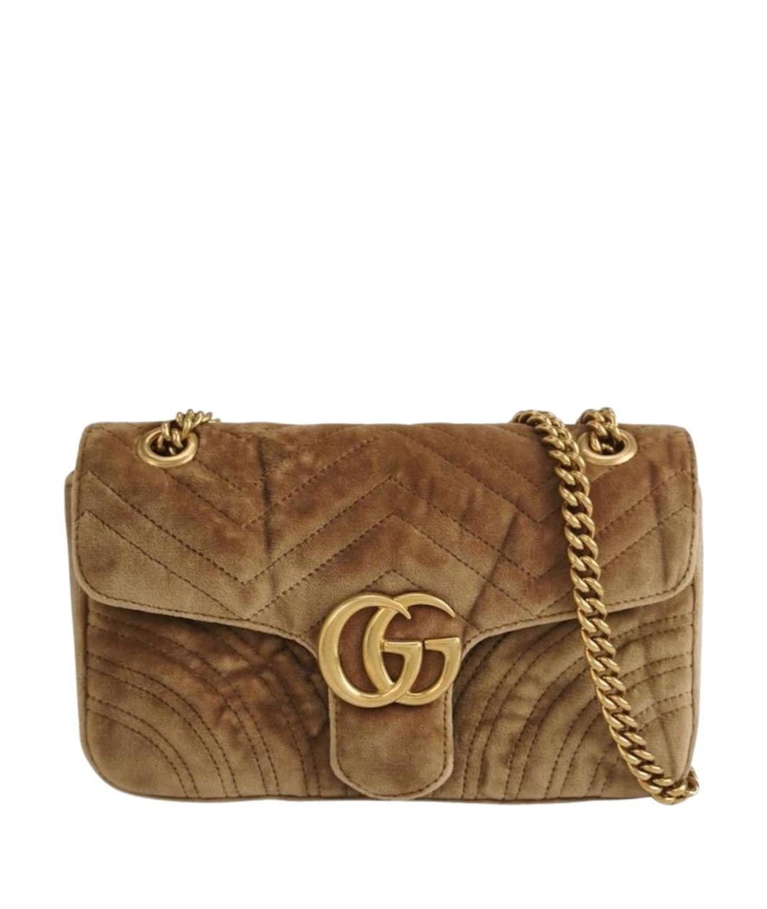 GUCCI Коричневая сумка через плечо, фото 1