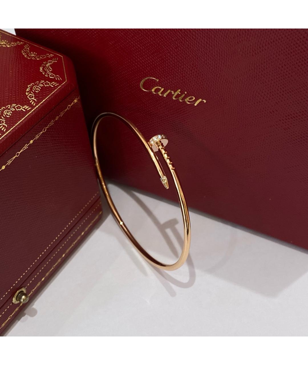 CARTIER Золотой браслет из розового золота, фото 4