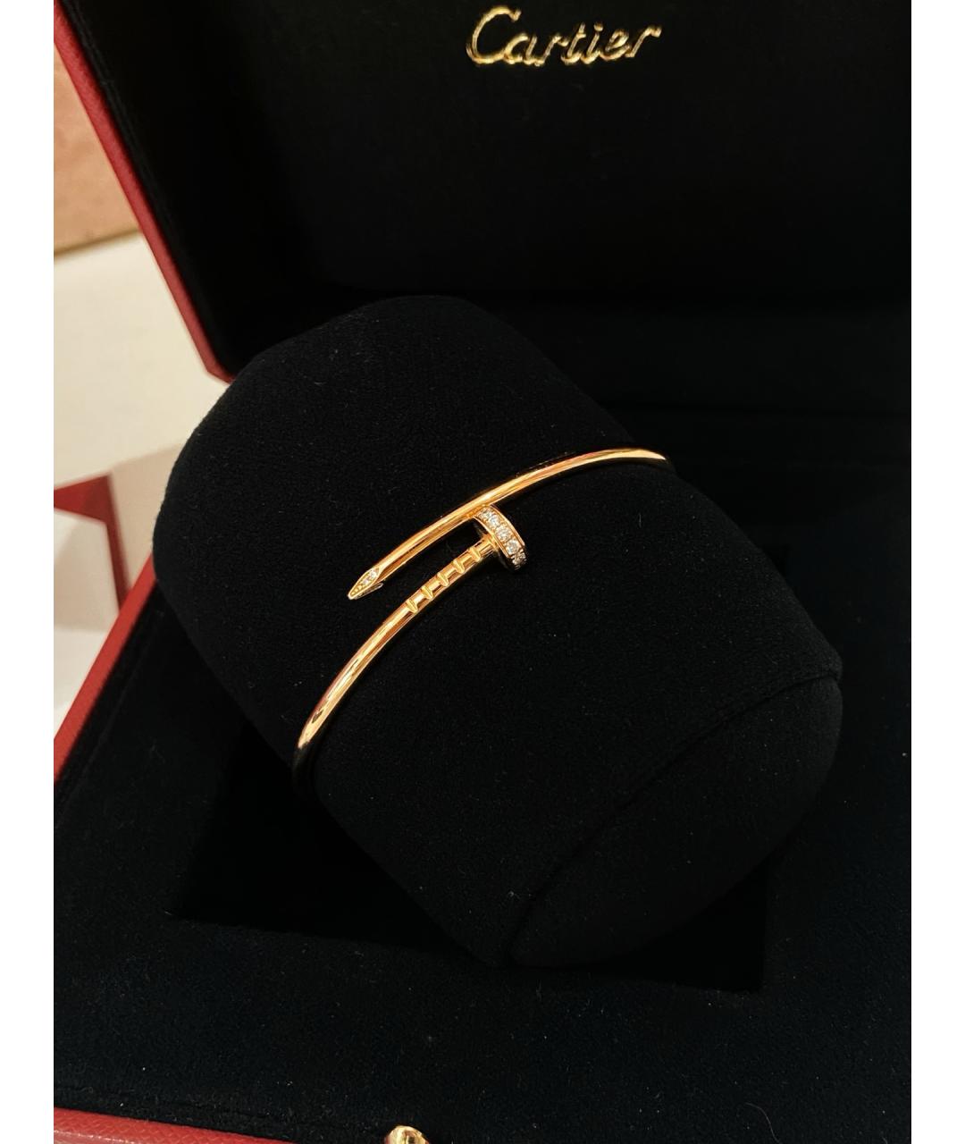 CARTIER Золотой браслет из розового золота, фото 3