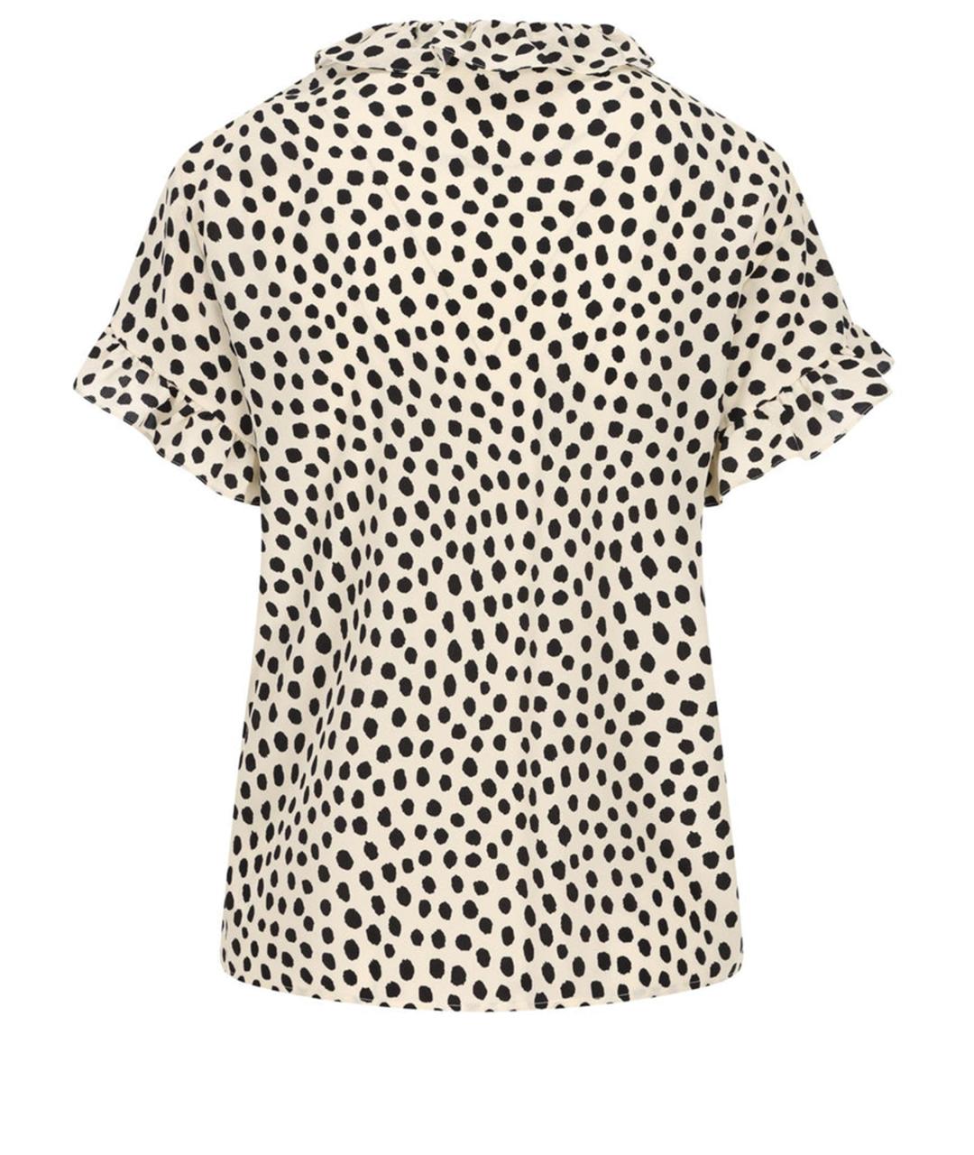 CHLOE Бежевая шелковая футболка, фото 2