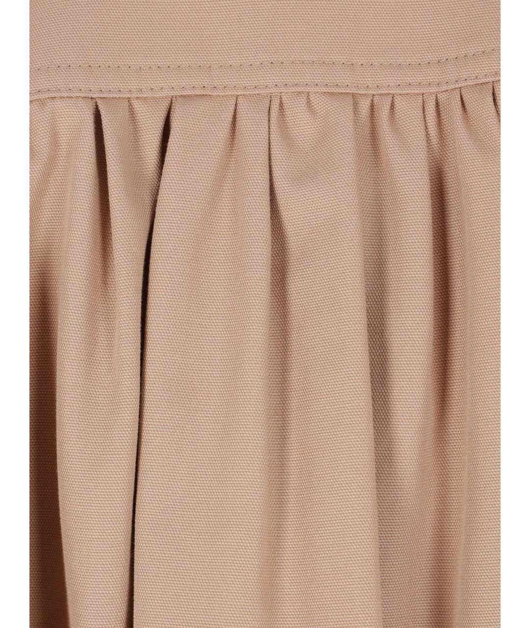 CHLOE Бежевая хлопковая куртка, фото 3