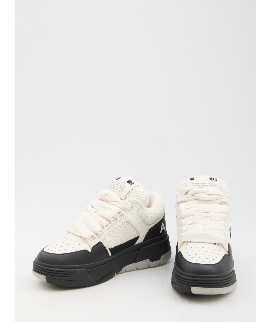 AMIRI Мульти кожаные низкие кроссовки / кеды, фото 5