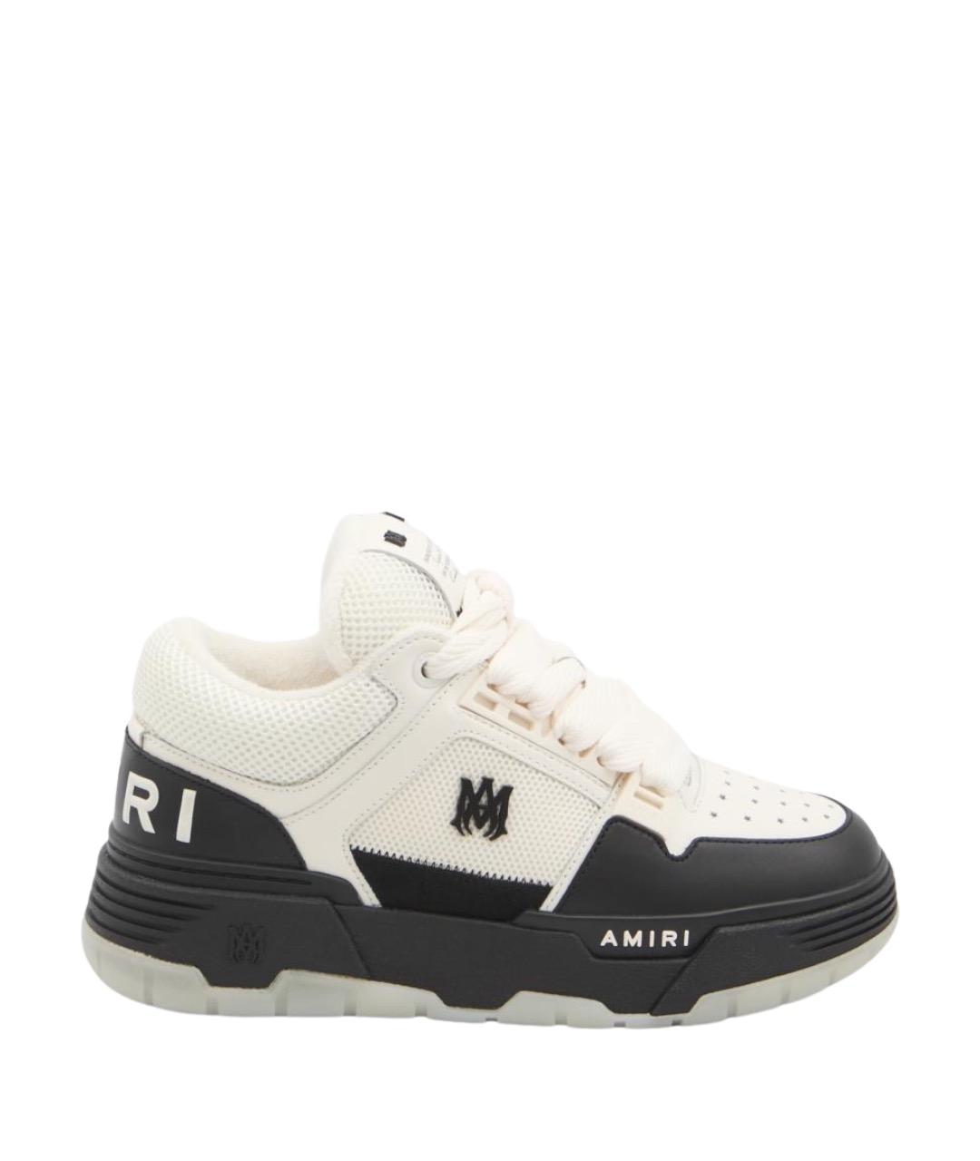 AMIRI Мульти кожаные низкие кроссовки / кеды, фото 1
