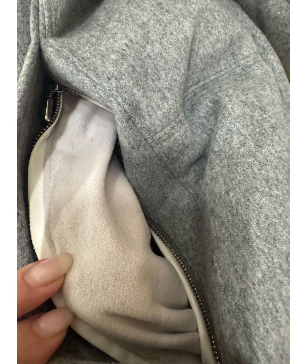 LORO PIANA Серый кашемировый пуховик, фото 6
