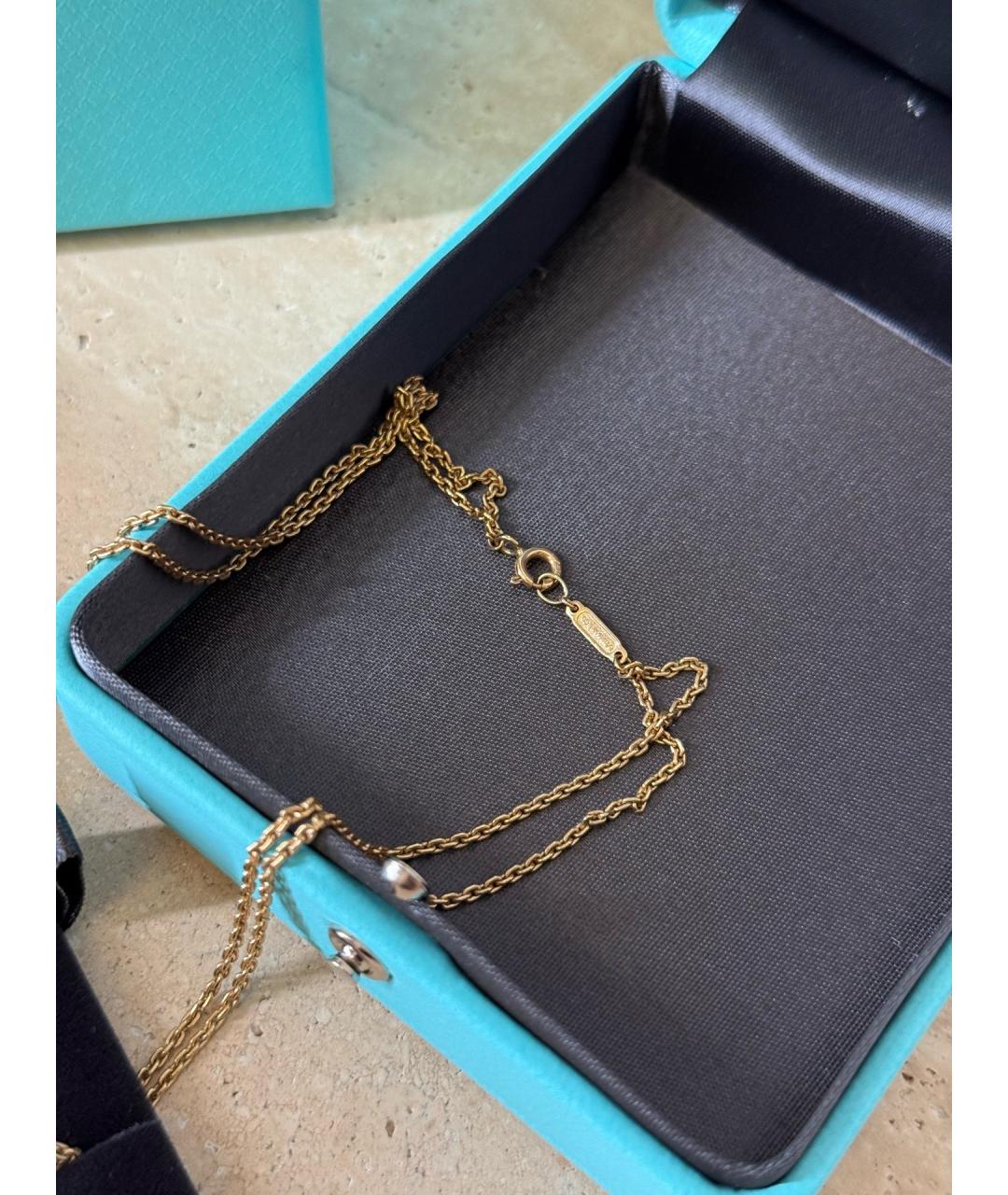 TIFFANY&CO Золотая подвеска из желтого золота, фото 5