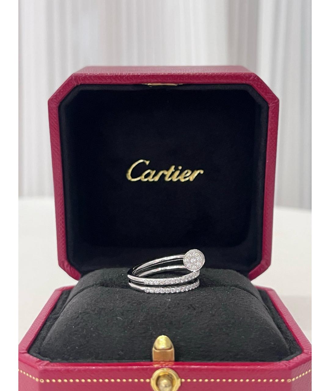 CARTIER Серебряное кольцо из белого золота, фото 4