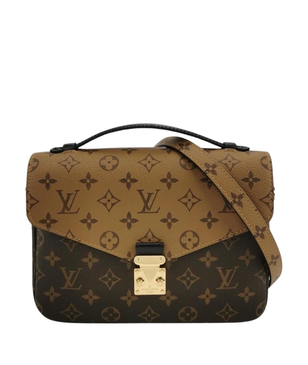 LOUIS VUITTON Коричневая сумка через плечо, фото 1
